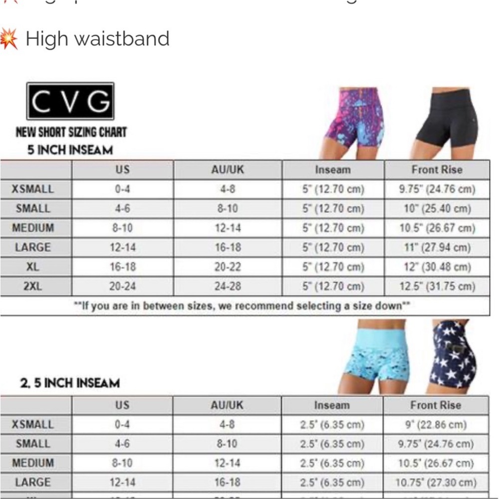 CVG Constantly Varied Gear Tropic Like Its Hot 2.5" Shorts Womens XS - Picture 6 of 6